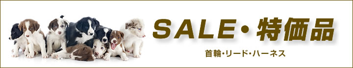 SALE・特価品・首輪、リード、ハーネス